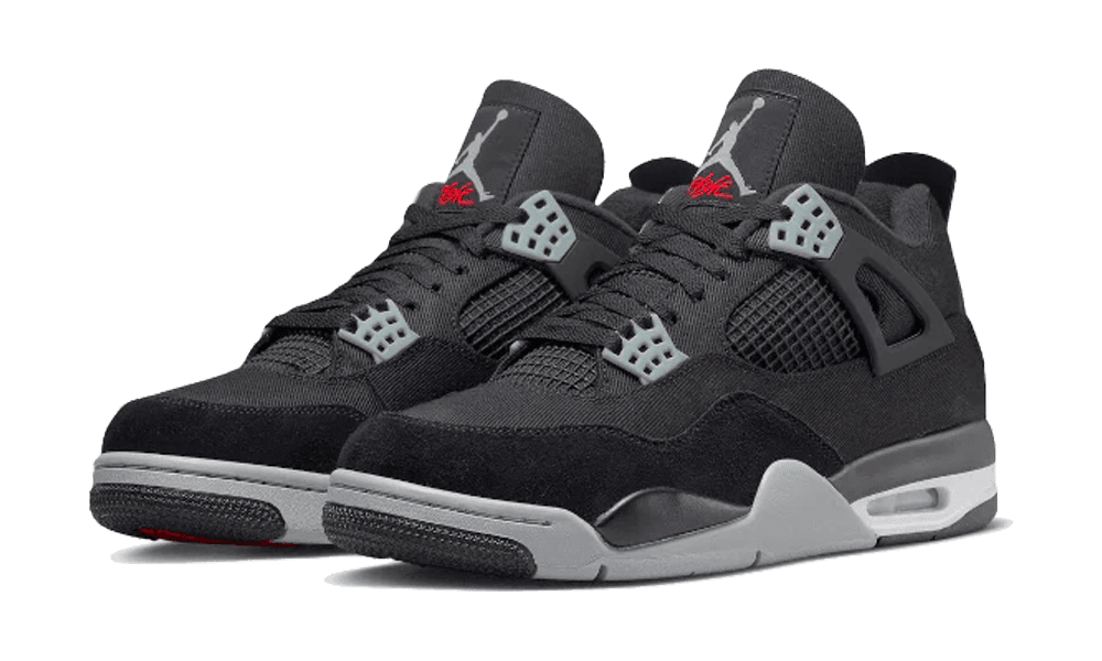 Jordan 4 black sales grey