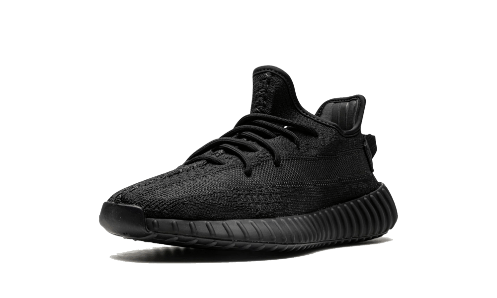 Triple black top yeezy v2