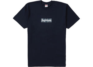 Supreme Bandana Box logo T-shirt - Navy