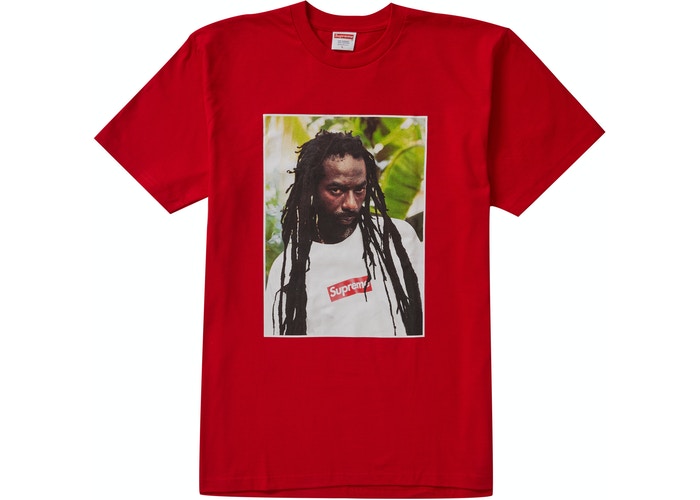 Supreme Buju Banton Tee Reggae Character Printing Short