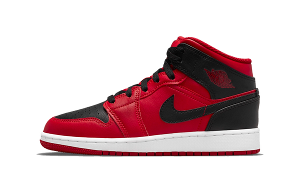 最適な価格 air-jordan-1-mid-reverse-bred- 靴