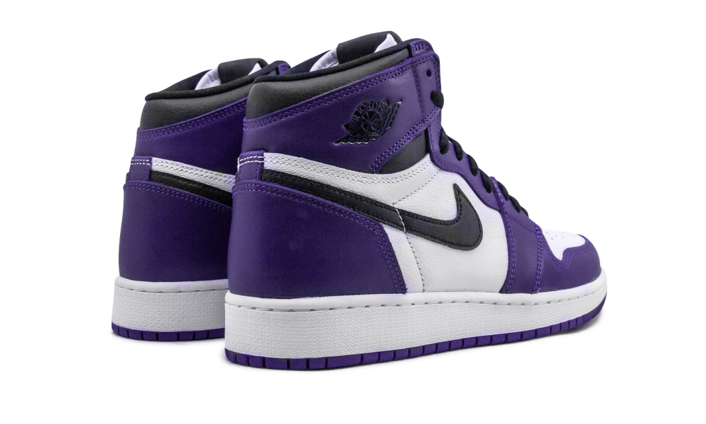 Air jordan 1 purple toe sales