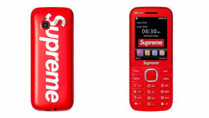 Supreme x Blu Burner Phone - Red